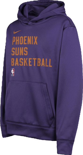 Big Boys  Purple Phoenix Suns Spotlight Performance Pullover Hoodie