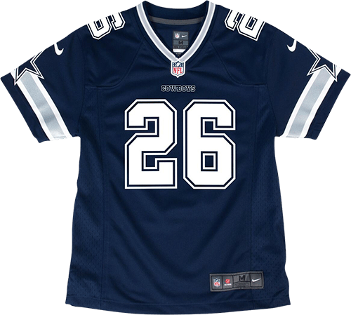 Big Boys  DaRon Bland Navy Dallas Cowboys Game Jersey