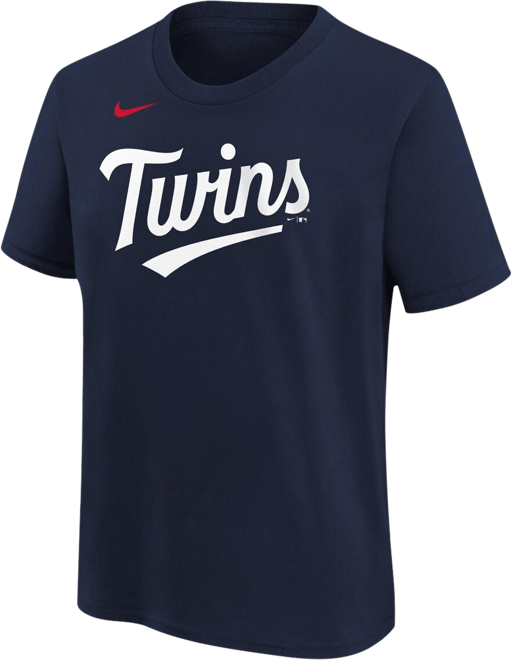 Big Boys  Edouard Julien Navy Minnesota Twins Name and Number T-shirt