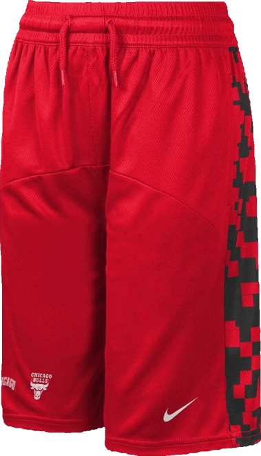 Big Boys  Red Chicago Bulls Courtside Starting Five Team Shorts