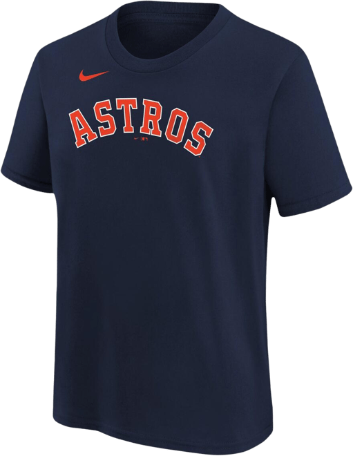 Big Boys  Yainer Diaz Navy Houston Astros Name and Number T-shirt
