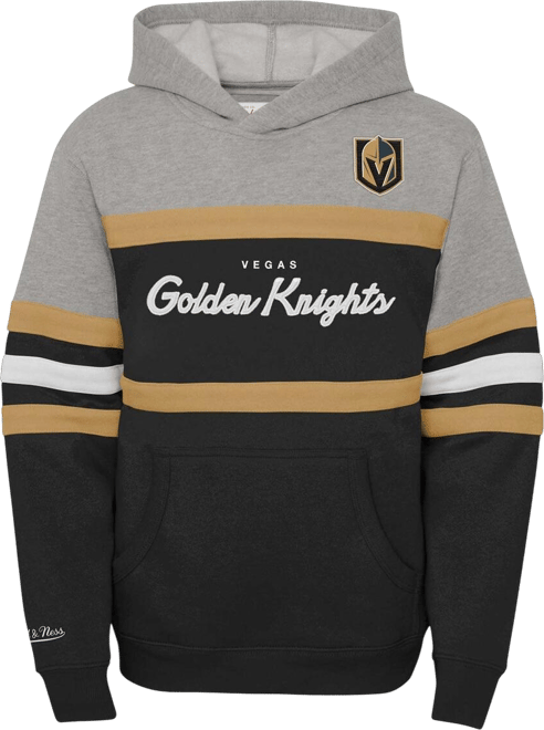 Big Boys &nbsp;Black Vegas Golden Knights Head Coach Pullover Hoodie