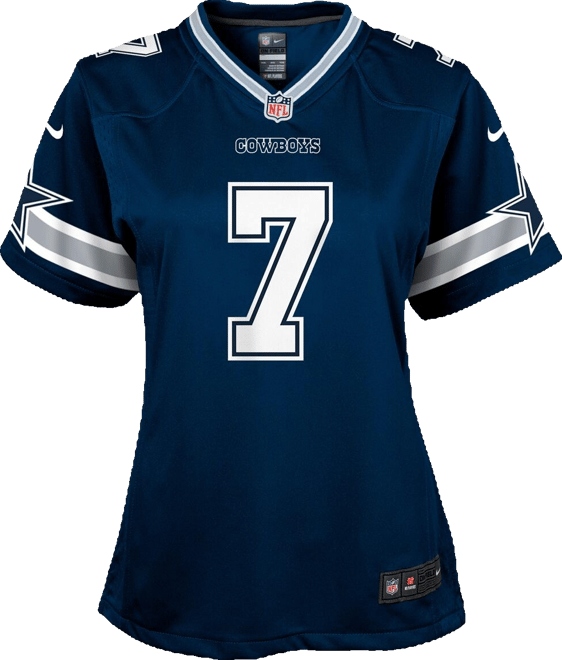 Big Girls  Trevon Diggs Navy Dallas Cowboys Game Jersey