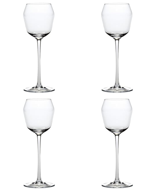 Serax Transparent Wine Glasses, Set of 4