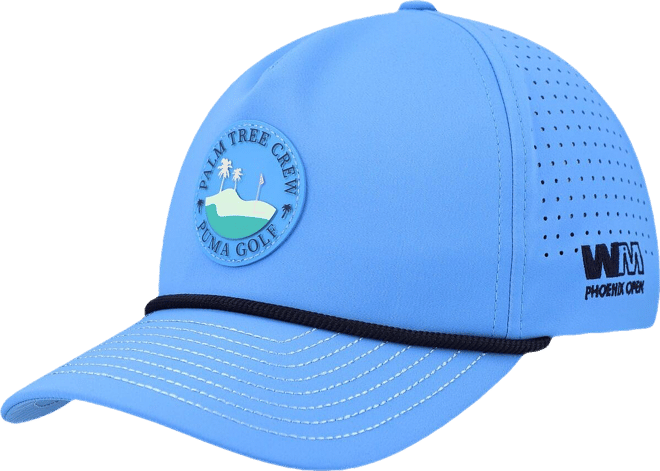 Men's  x Ptc Blue Wm Phoenix Open Tech Rope Adjustable Hat