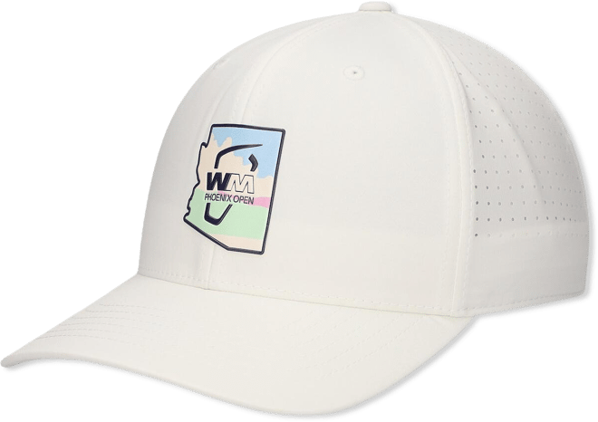 Men's White Wm Phoenix Open Tech Adjustable Hat