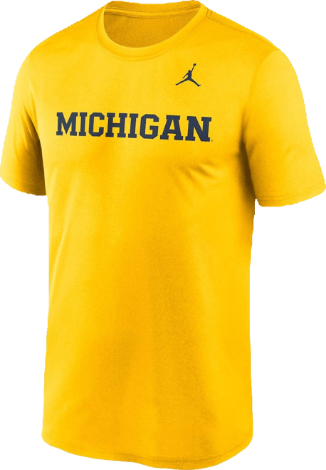 Men's Michigan Wolverines Primetime Legend Wordmark T-Shirt