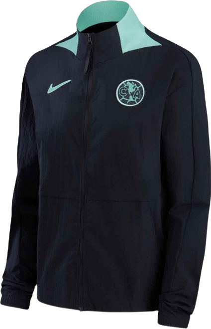 Women's  Black Club America Anthem Raglan Full-Zip Jacket