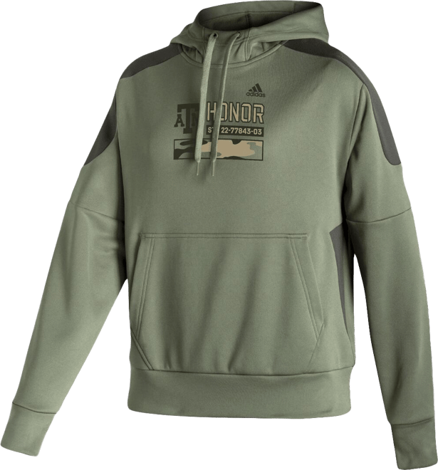Women's  Olive Texas A&M Aggies Salute to Service Military-Inspired Appreciation Pullover Hoodie