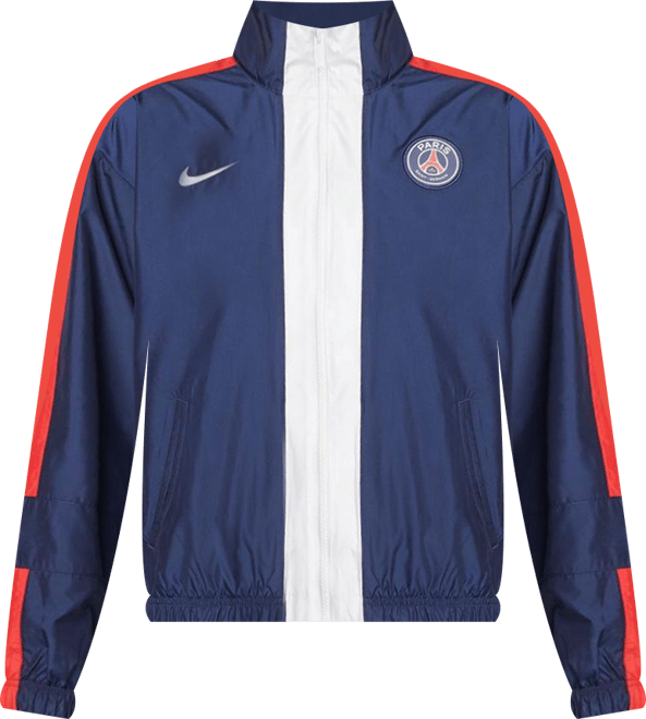 Women's  Navy Paris Saint-Germain Essential Anthem Full-Zip Jacket