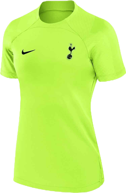 Women's  Yellow Tottenham Hotspur 2022/23 Strike Performance Top