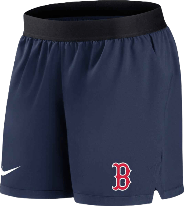 Women's  Navy Boston Red Sox Authentic Collection Flex Vent Max Performance Shorts