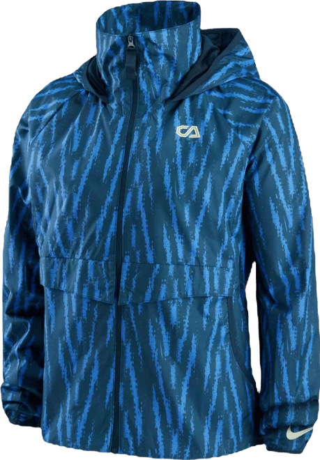 Women's  Navy Club America Awf Raglan Full-Zip Jacket