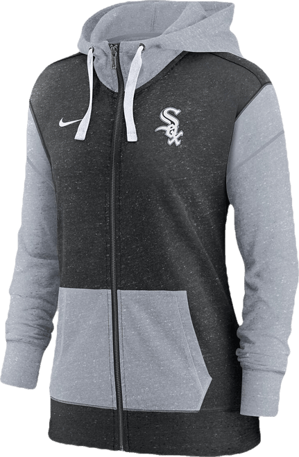 Women's  Black Chicago White Sox Full-Zip Hoodie