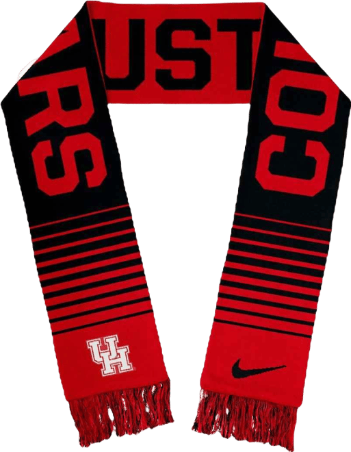 Men's and Women's  Houston Cougars Rivalry Local Verbiage Scarf
