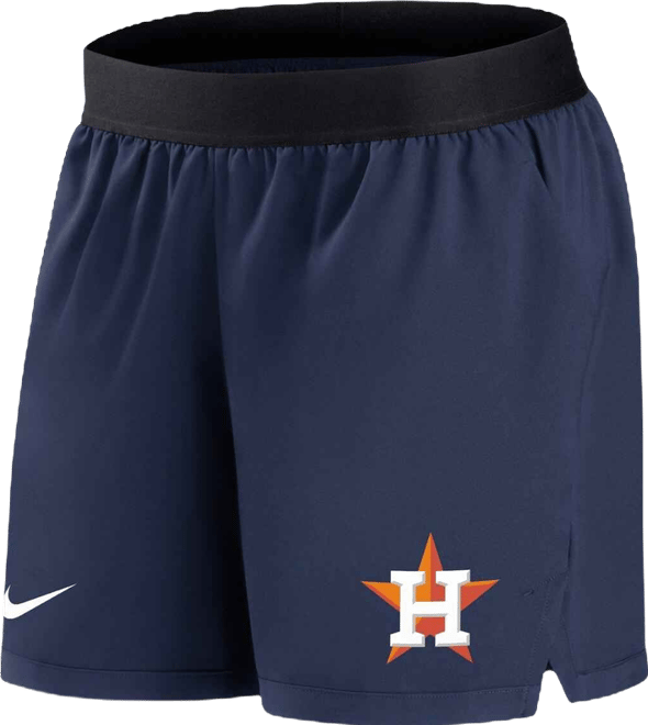 Women's  Navy Houston Astros Authentic Collection Team Performance Shorts
