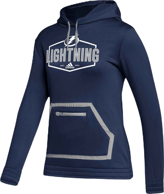 Women's  Royal Tampa Bay Lightning Team Issue Pullover Hoodie