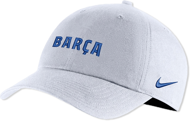Women's  White Barcelona Campus Adjustable Hat