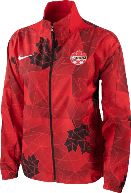 Women's  Red 2023 Canada Women's National Team Anthem Performance Full-Zip Jacket