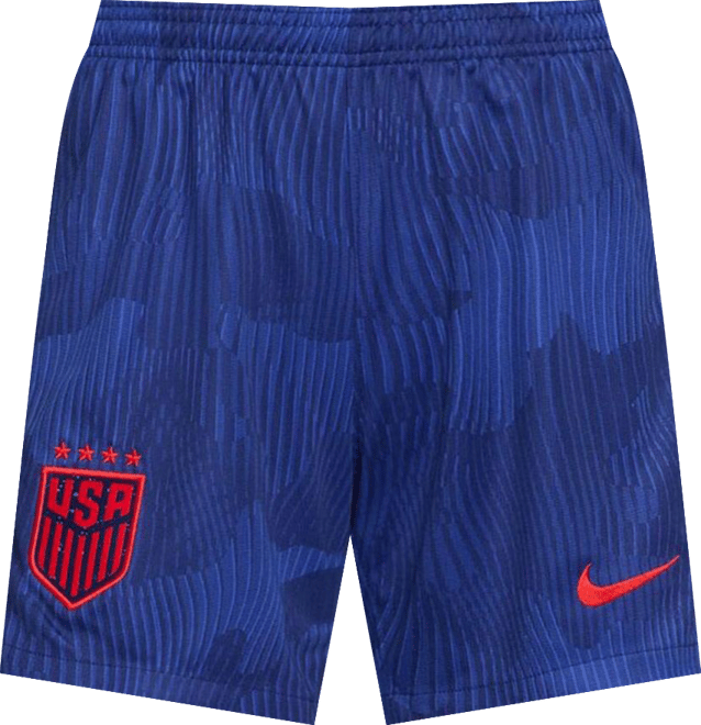 Women's  Blue Uswnt 2023 Away Stadium Shorts