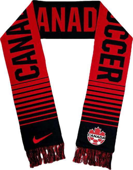 Men's and Women's  Canada Soccer Local Verbiage Scarf