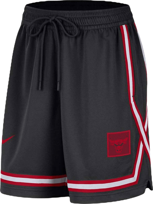 Women's Black Chicago Bulls Sideline Fly Crossover Performance Shorts