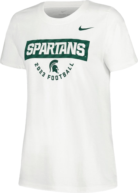 Women's  White Michigan State Spartans 2023 Fan T-shirt