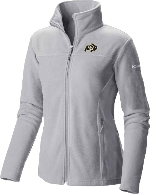 Women's  Gray Colorado Buffaloes Give and Go Ii Full-Zip Jacket