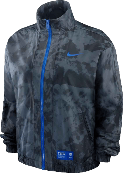 Women's  Black Usmnt Essential Full-Zip Jacket