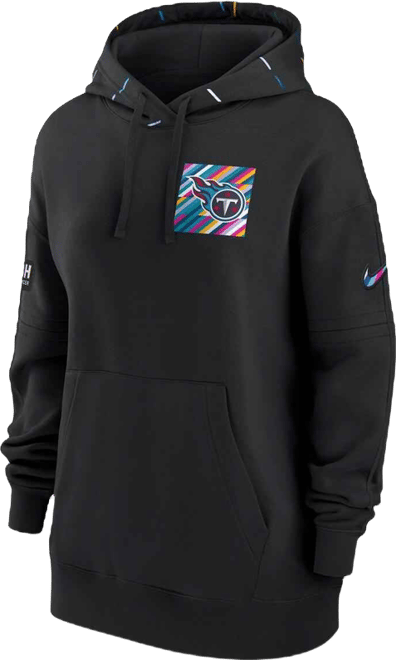 Women's  Black Tennessee Titans 2023 Nfl Crucial Catch Club Pullover Hoodie