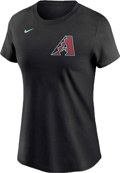Women's  Alek Thomas Black Arizona Diamondbacks 2024 Fuse Name and Number T-shirt