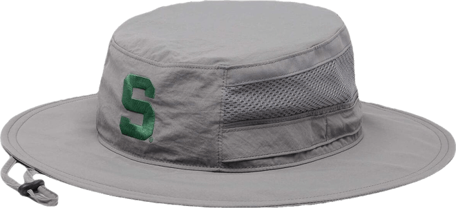 Men's and Women's  Gray Michigan State Spartans Bora Bora Booney Ii Omni-Shade Hat