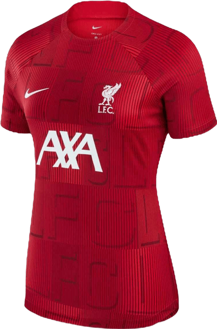 Women's Red Liverpool 2023 Pre-Match Top