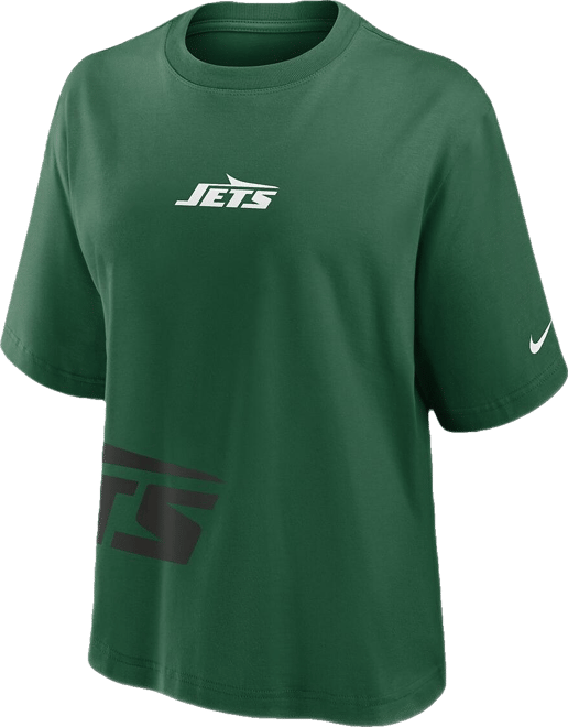 Women's Green New York Jets Boxy T-Shirt