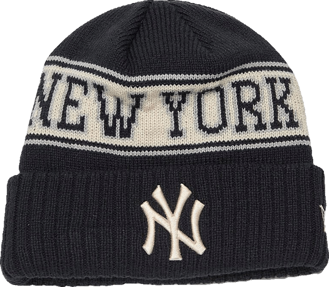 New Era New York Yankees MLB Retro Beanie Hat | JD Sports