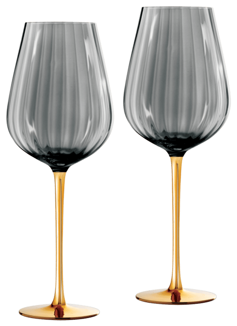 Posh All Purpose Wine Glasses, Set of 2