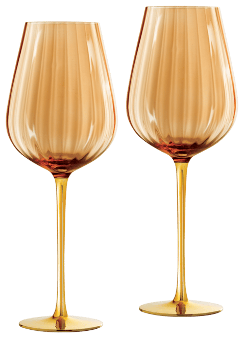 Posh All Purpose Wine Glasses, Set of 2
