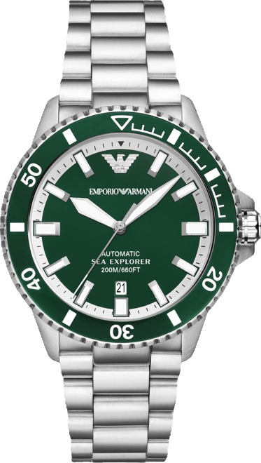 Men's Sea Explorer Automatic Stainless Steel Bracelet Watch 42mm
