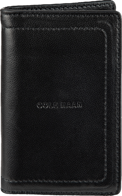 Men's Minimalist Leather Pop Up Card Holder Wallet