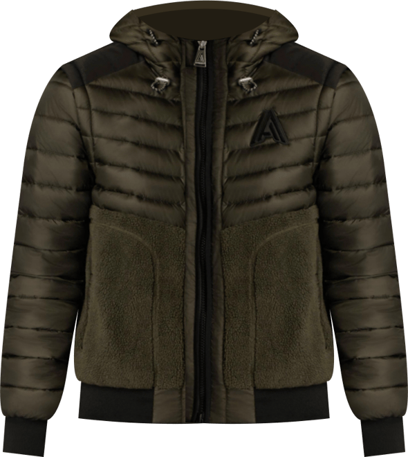 Men's Kirkjufell 2-in-1 Lightweight Mixed Media Puffer with Removable Sleeves