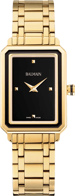 Women's Swiss Eirini Gold Pvd Stainless Steel Bracelet Watch 25x33mm