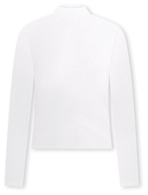 Women's Effortless Mock Neck Long-Sleeve T-Shirt