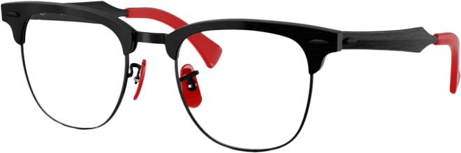 Unisex Rb4443vm Optics Scuderia Ferrari Collection Eyeglasses, RB3807VM