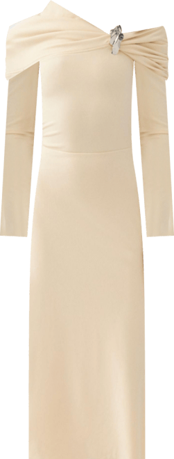 Women's One-Shoulder Midi Dress