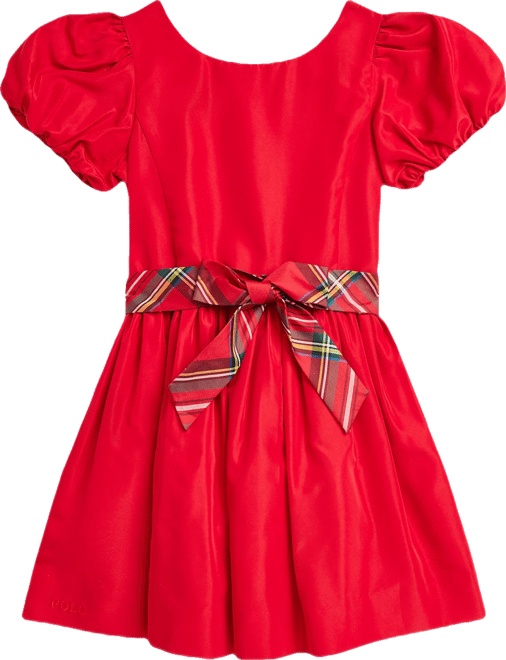 Polo Ralph Lauren Toddler and Little Girls Balloon-Sleeve Dress