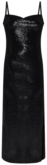 Women's Spaghetti Gown Long Slim Maxi Dress