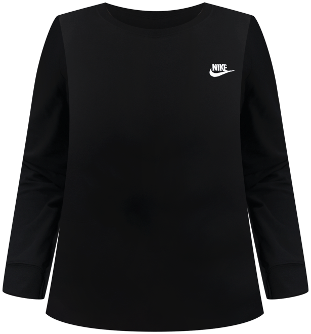 Nike Sportswear Club Women's Long-Sleeve T-Shirt (Plus Size)