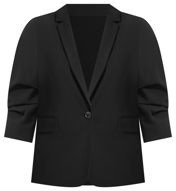 Plus Size 3/4-Sleeve Madison Jacket