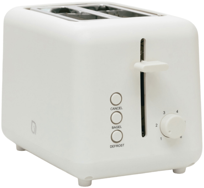 2-Slice Toaster with Wide Slots