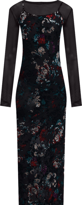 Women's Mesh combo dress